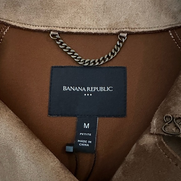 Banana Republic Tan Trench Coat - Picture 3 of 5